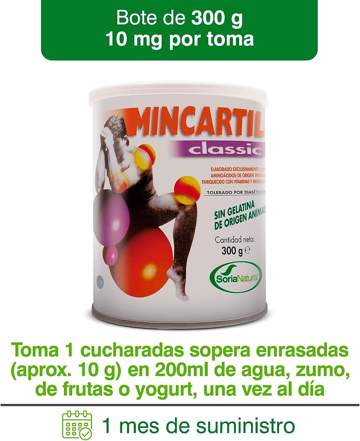 Soria Natural Mincartil Clasic Bote 300 g-5