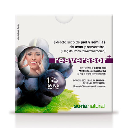 Soria Natural Resverasor Plus 134 Mg 28 Comprimidos-1