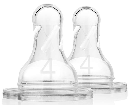 DR. BROWN'S Tétine Bouche Étroite Niveau 4 +9 Mois 2 Unités