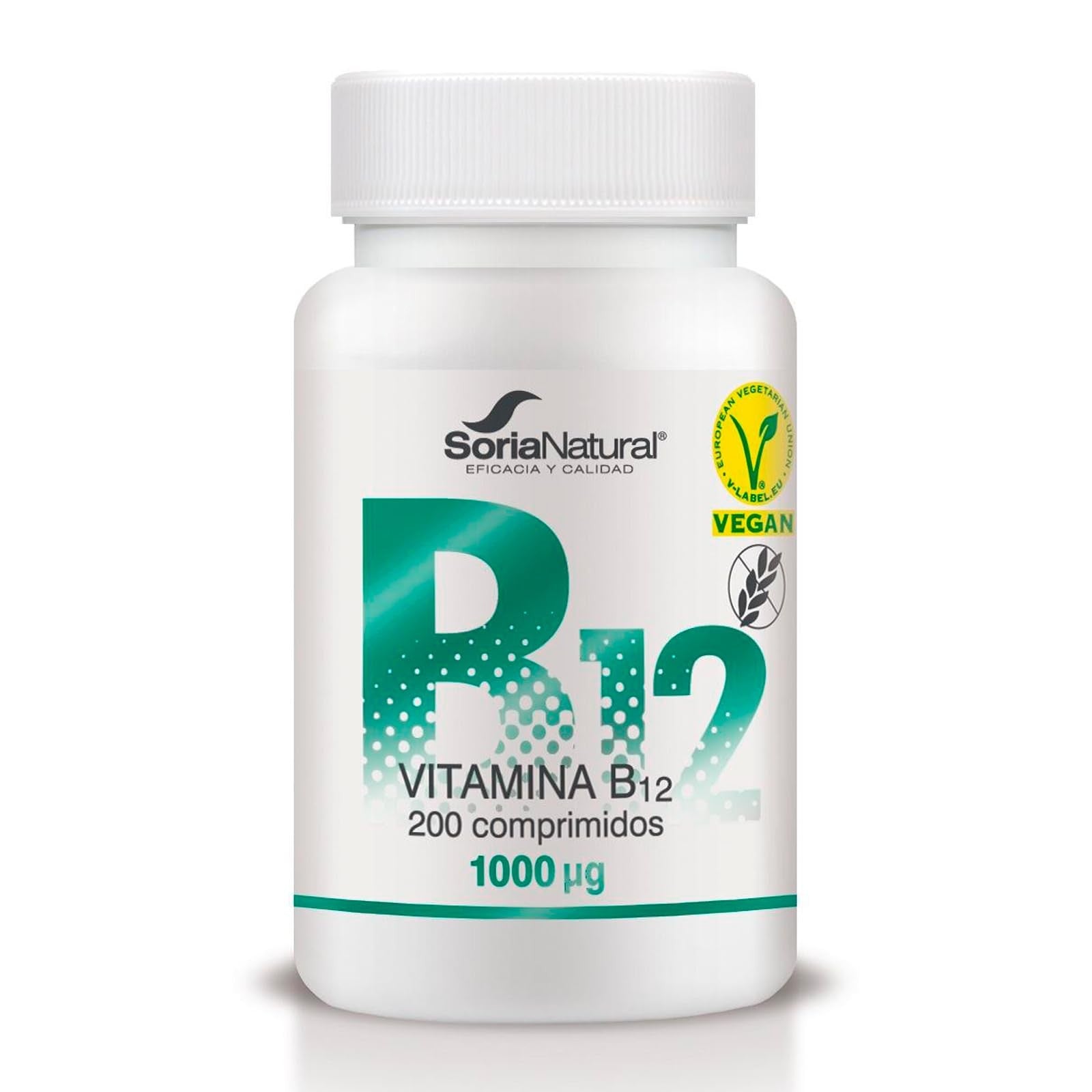 Soria Natural Vitamina B12 250 mg x 200 Comprimidos-1