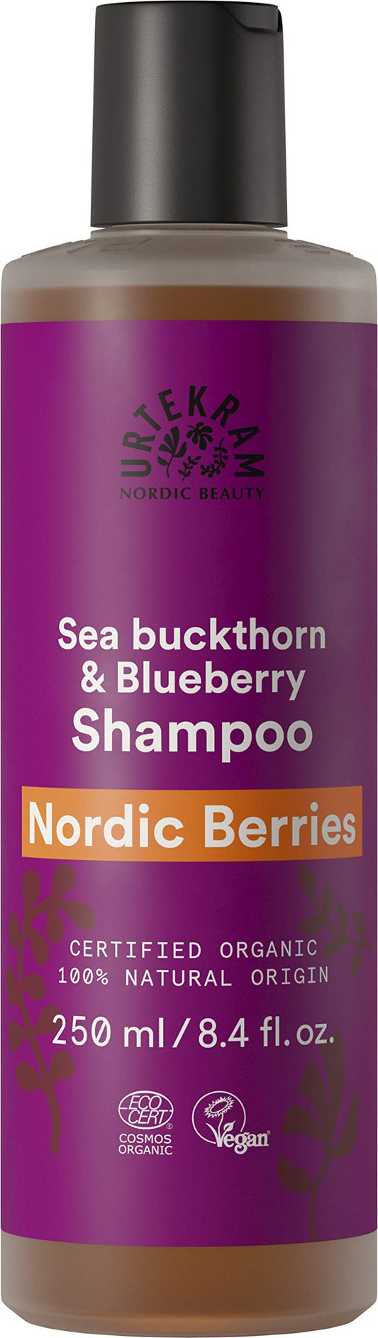 Urtekram Champú Frutos Rojos 250ml-1