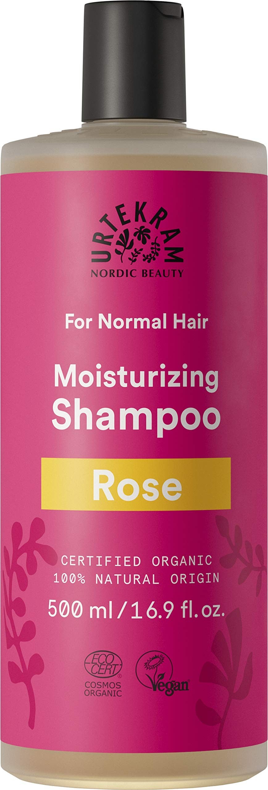 Urtekram Champú Rosas Cabello Normal 500 ml-1