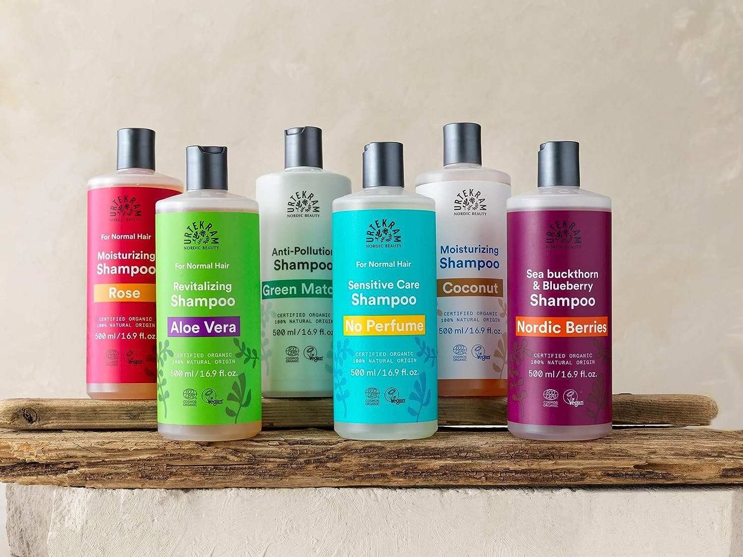 Urtekram Champú Rosas Cabello Normal 500 ml-3