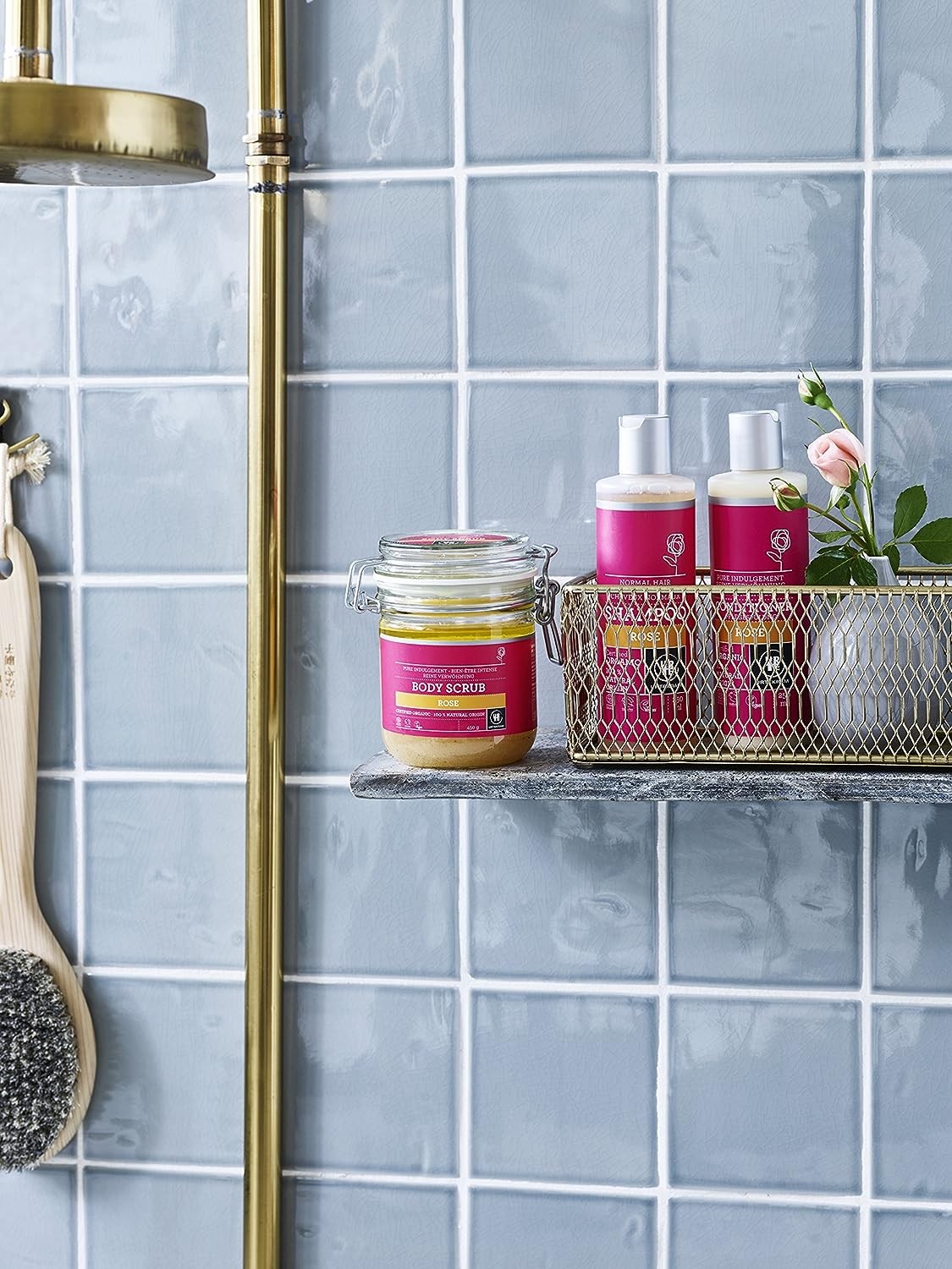 Urtekram Champú Rosas Cabello Normal 500 ml-4