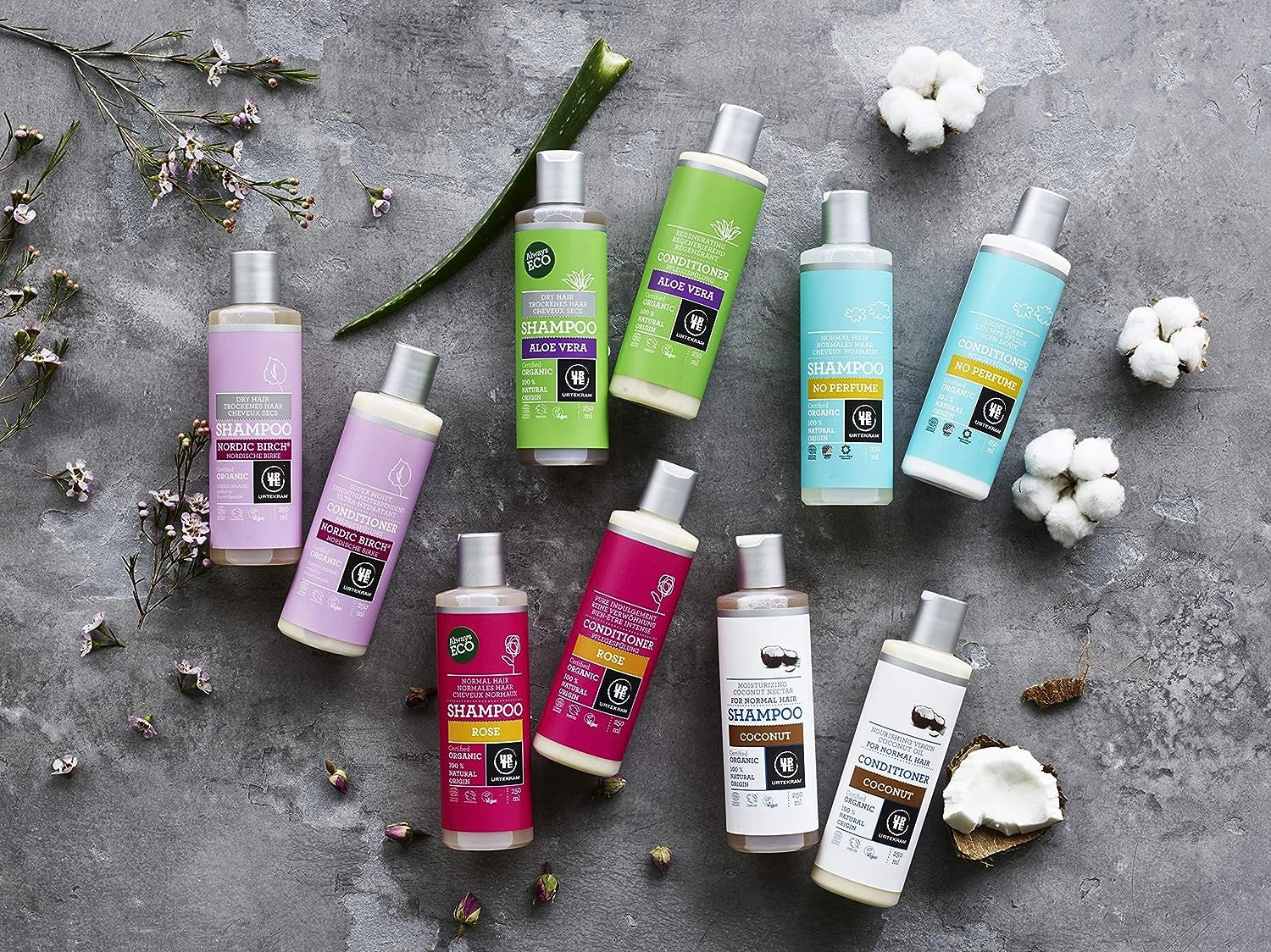 Urtekram Champú Rosas Cabello Normal 500 ml-6