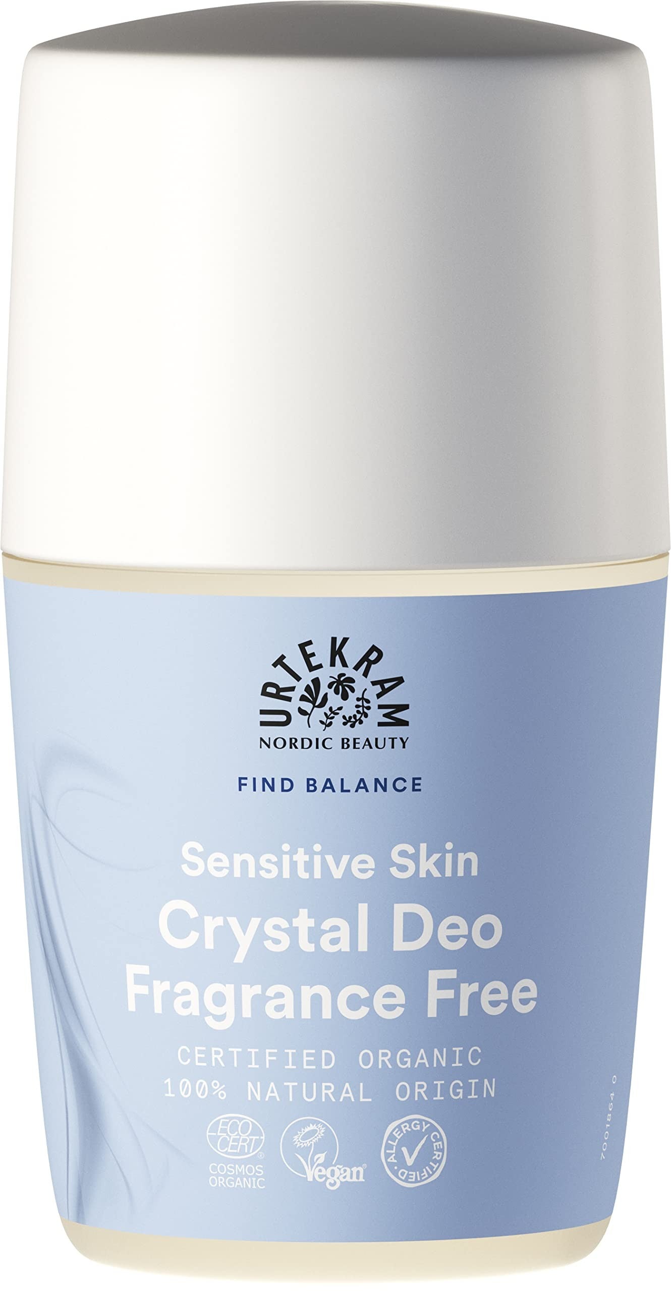 Urtekram Desodorante Roll-On Fragrance Free 50ml-1