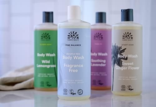 Urtekram Gel Baño Fragrance Free 500ml-4