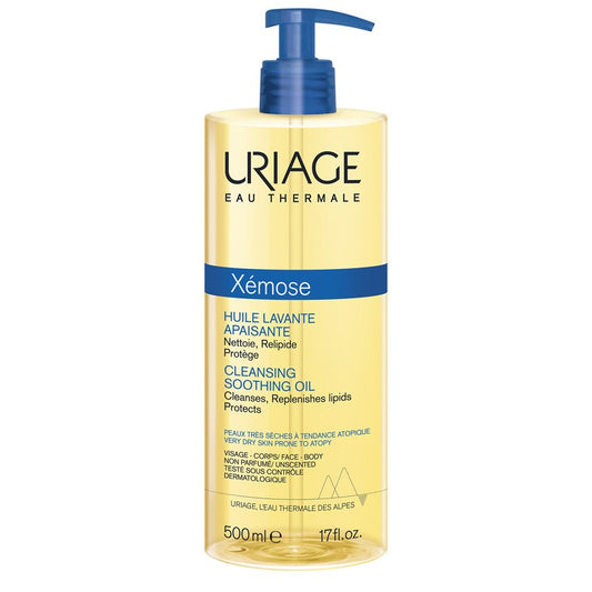 URIAGE Xémose Aceite Limpiador Calmante 500 ml-1