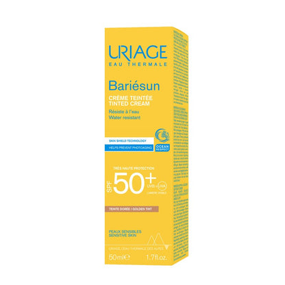 URIAGE Bariésun Crema SPF50+ Color Dorado 50ml-1