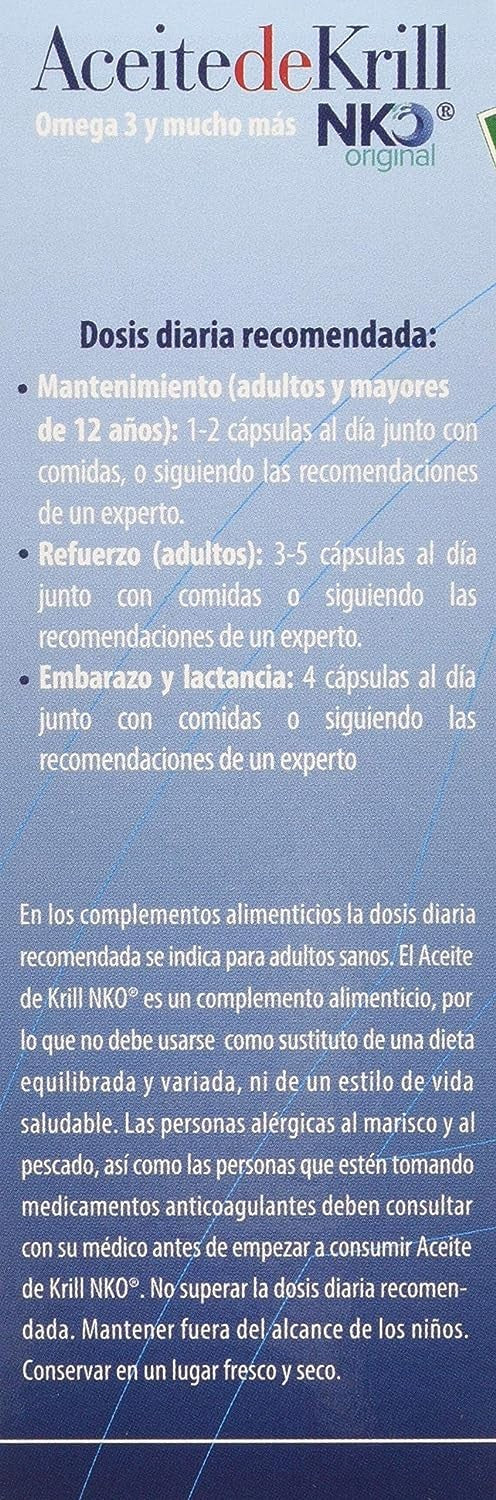 100% Natural Aceite De Krill Nko 80 Cápsulas de 500 mg-3