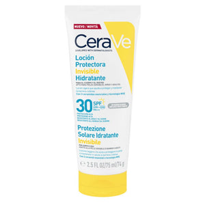 CeraVe Lait Solaire Corps Invisible Hydratant SPF30 – 75 ml