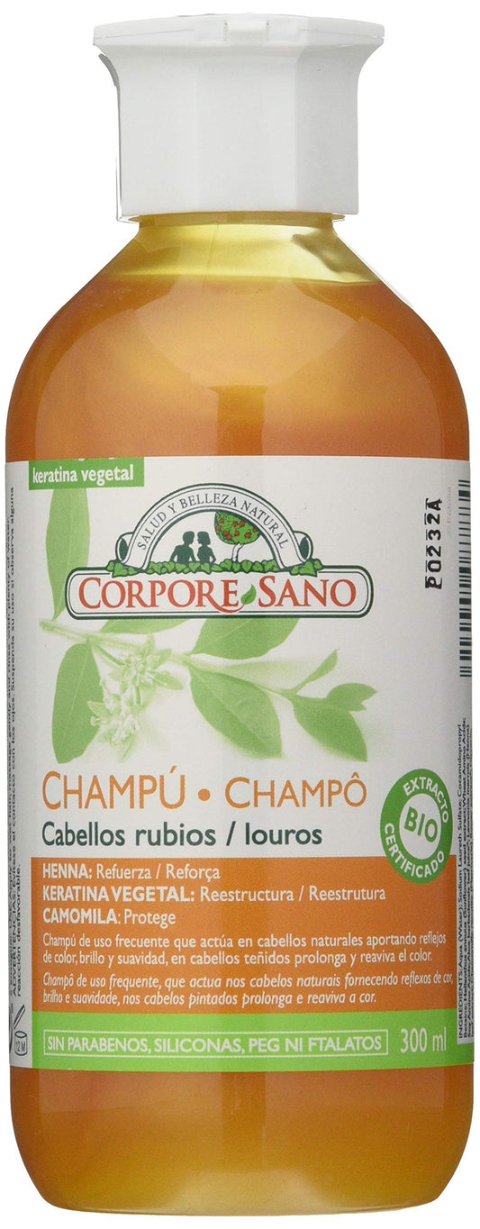 Corpore Sano Champú Henna Camomila 300 ml-1