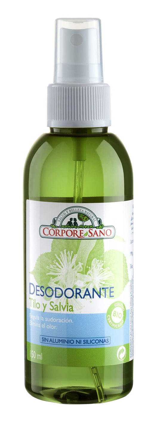 Corpore Sano Desodorante Tilo Salvia 150 ml-1