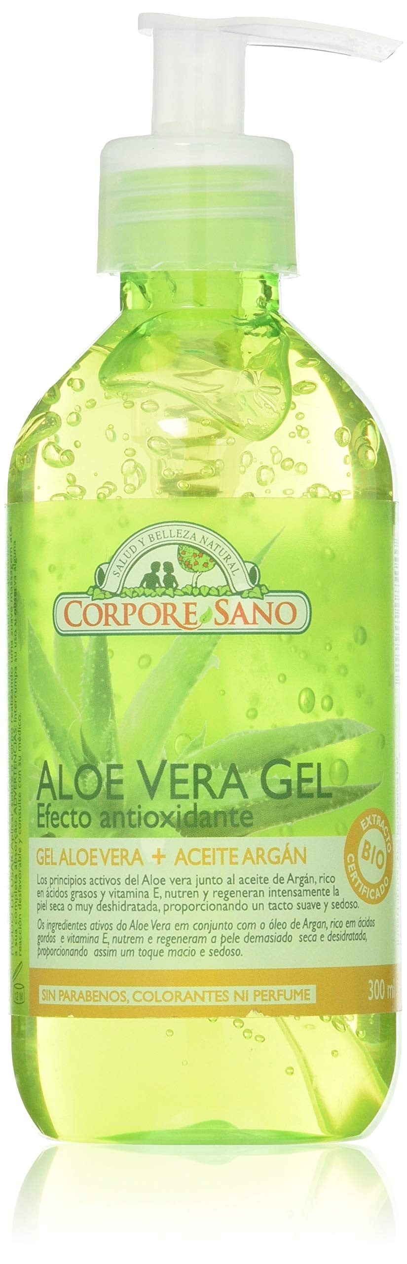 Corpore Sano Gel de Aloe Vera con Aceite De Argán 300ml-1