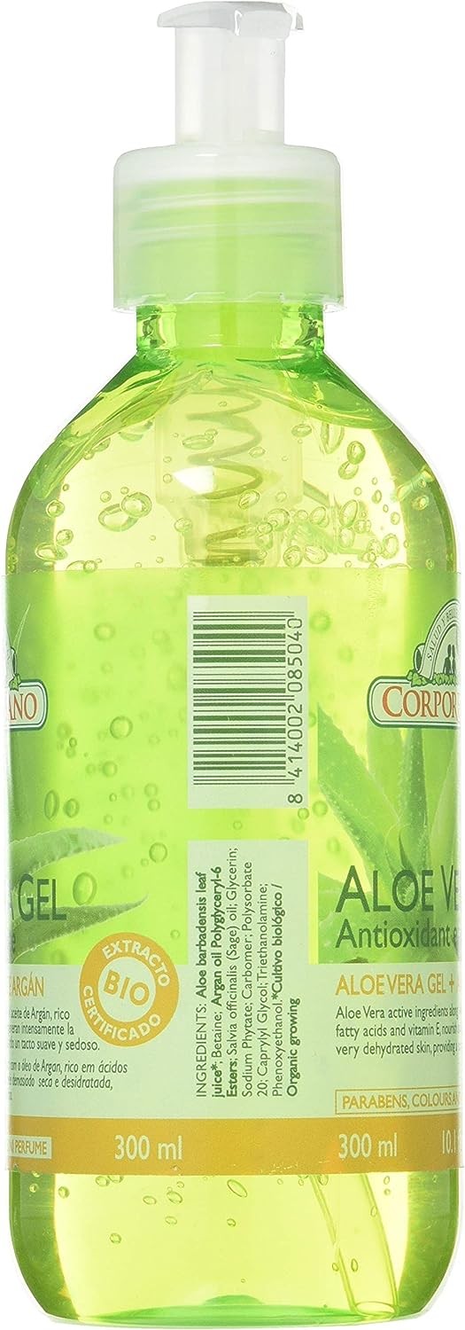 Corpore Sano Gel de Aloe Vera con Aceite De Argán 300ml-3
