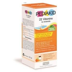 Ineldea Pediakid 22 Vitamines et Oligoéléments 125 ml