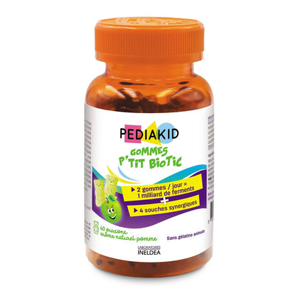 Ineldea Pediakid Ositos Probioticos Manzana 60 Gominolas-1