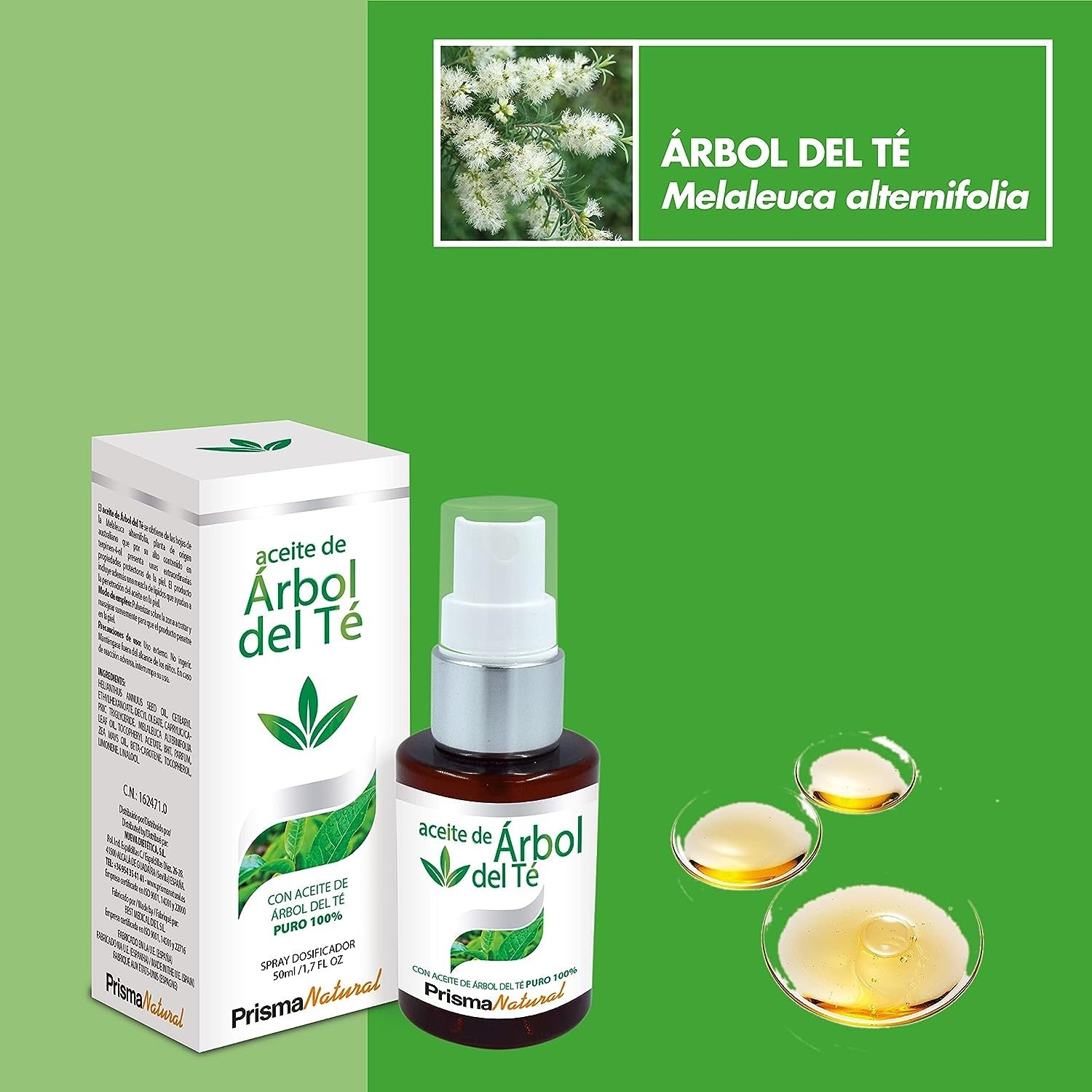 Prisma Natural Aceite Arbol De Te Spray 50 ml-6