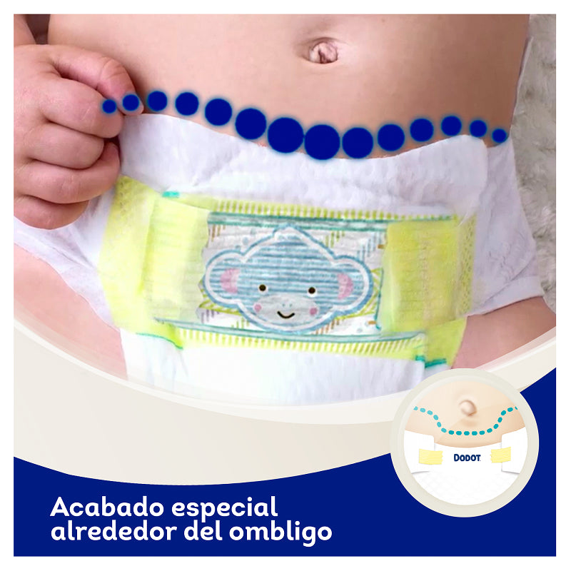 DODOT Pañales Recién Nacido Sensitive Talla 1 x 84 Unidades