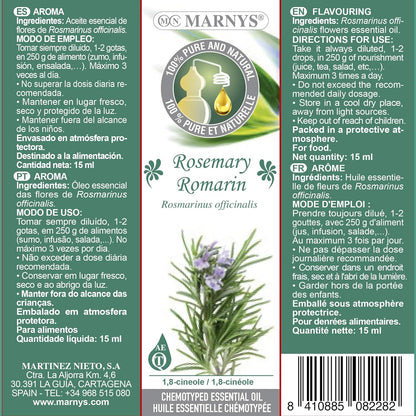 Marnys Aceite Esencial De Romero 15ml-2