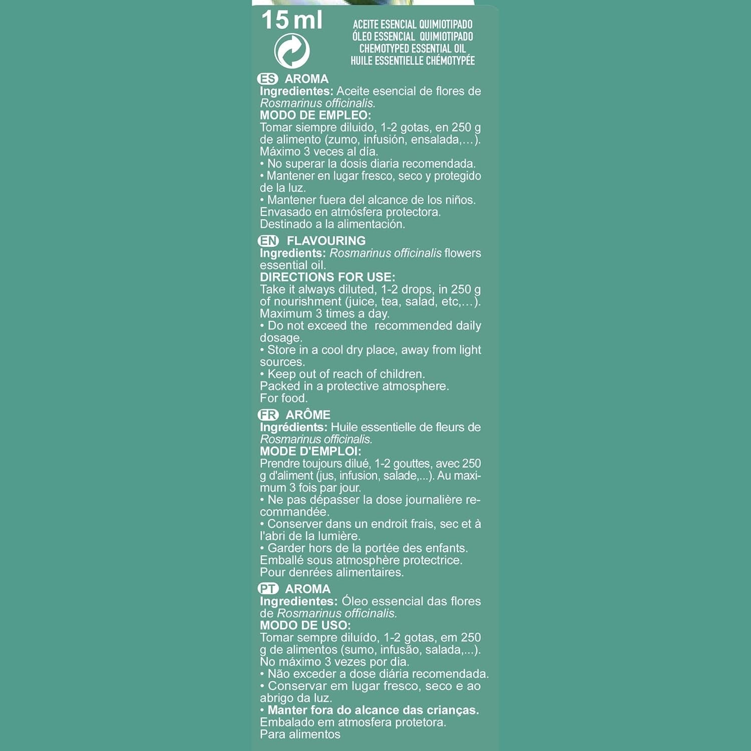 Marnys Aceite Esencial De Romero 15ml-3