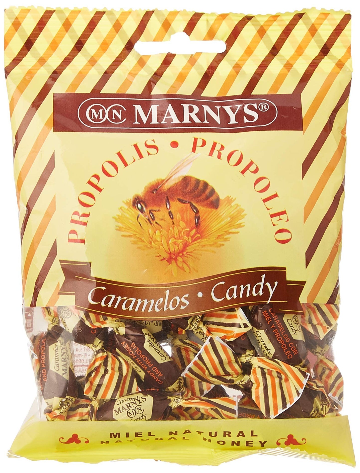 Marnys Caramelos Propóleo con Miel 60g-1