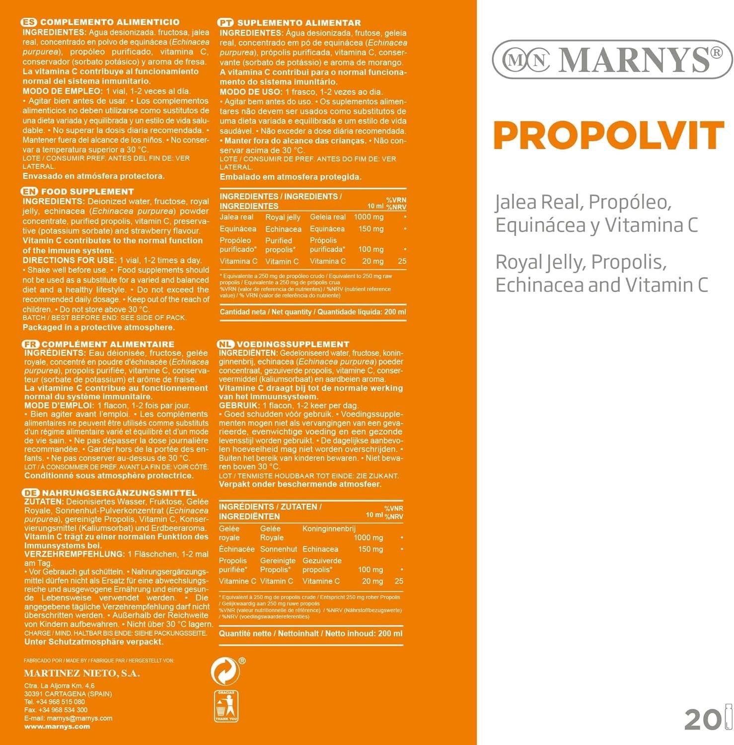 Marnys Propolvit 20 Viales-4