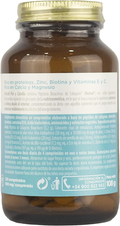 Naturgreen Forticoll Colageno Bioactivo Piel Y Cabello 120 Comprimidos-2