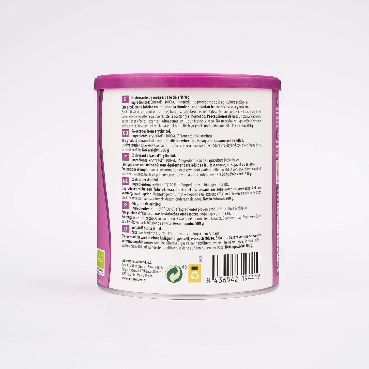 Naturgreen Eritritol Bio 500g-3