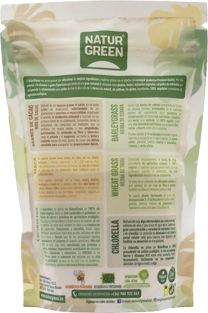 Naturgreen Experience Chlorella Doypack Bio 165g-2
