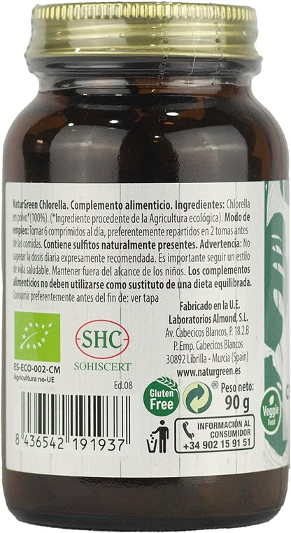 Naturgreen Vita Superlife Chlorella 180 Comprimidos-3