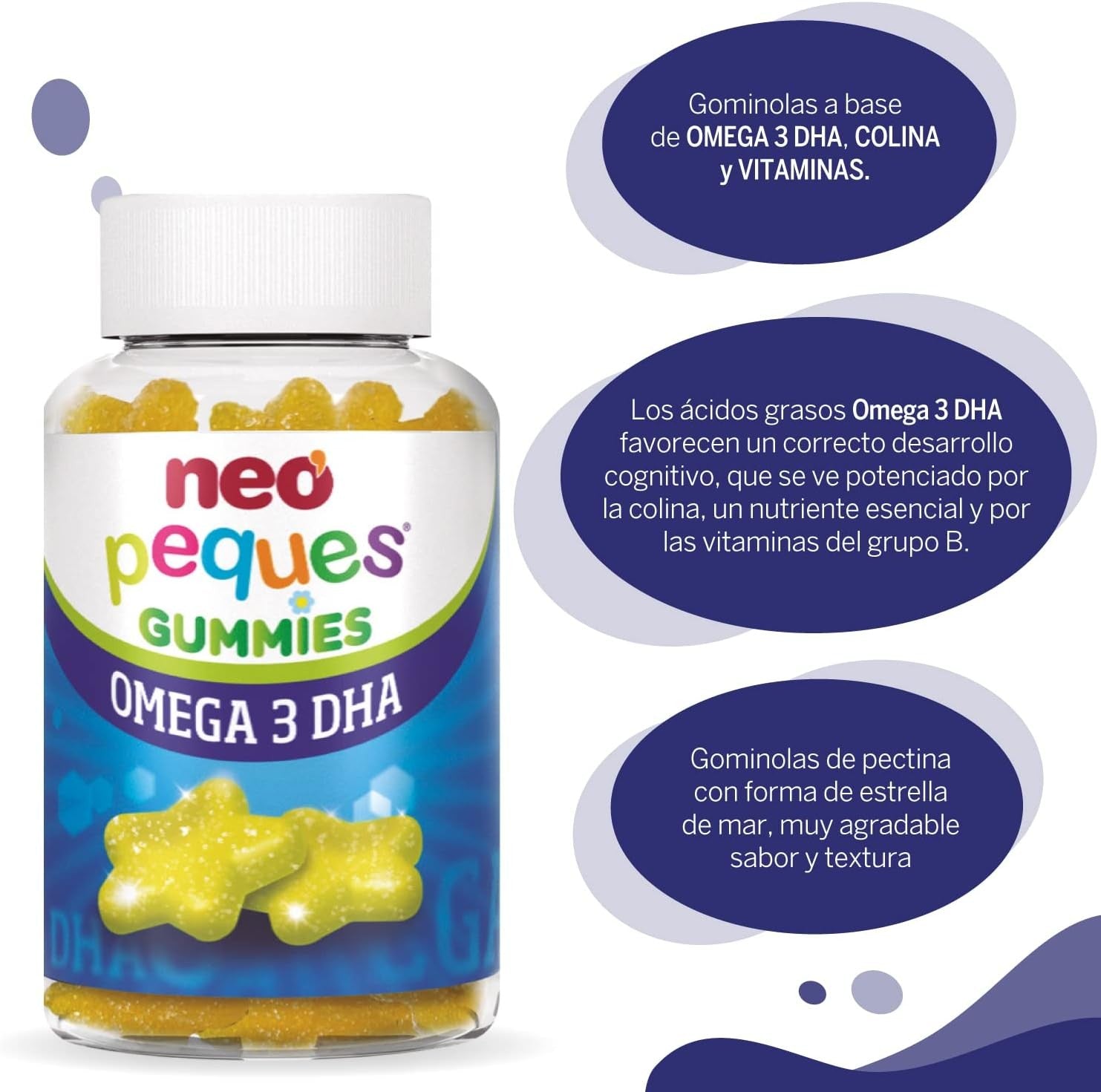 Neo Peques Gummies Omega 3 Dha 30 Gummies-4