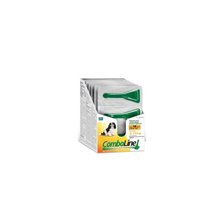 Boehringer Comboline Spot-On Perro 2-10 Kg 18 Pipetten