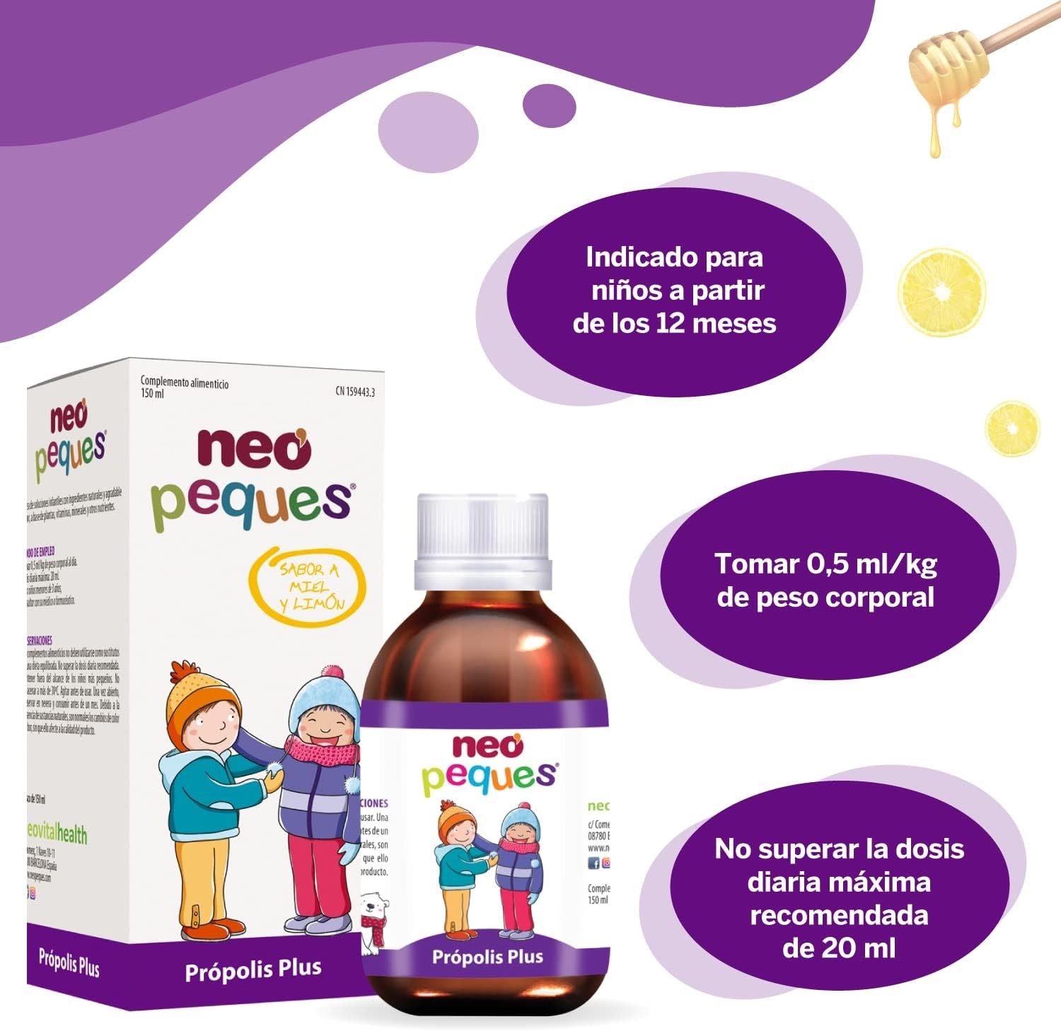 Neo Peques Propolis Plus 150ml-6