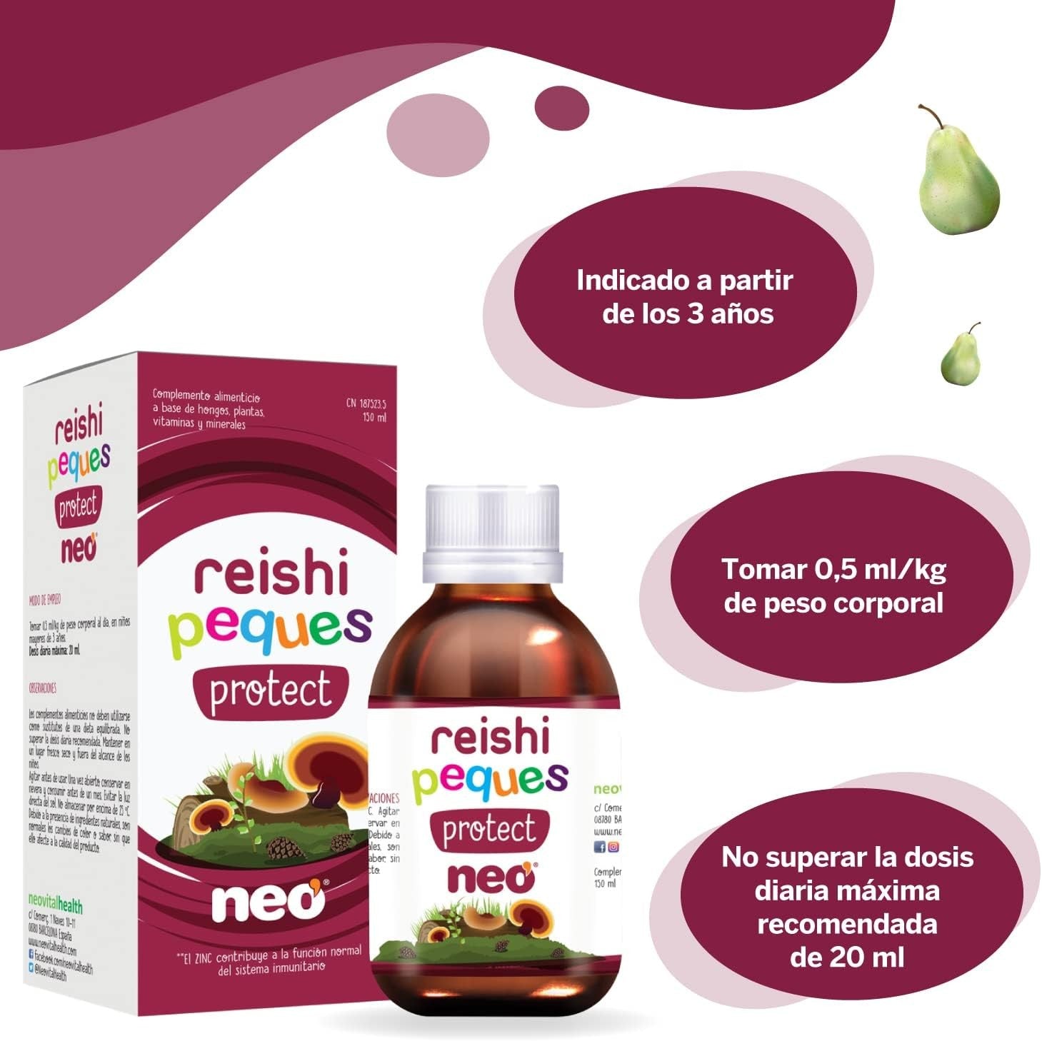 Neo Reishi Peques Protector 150ml-6