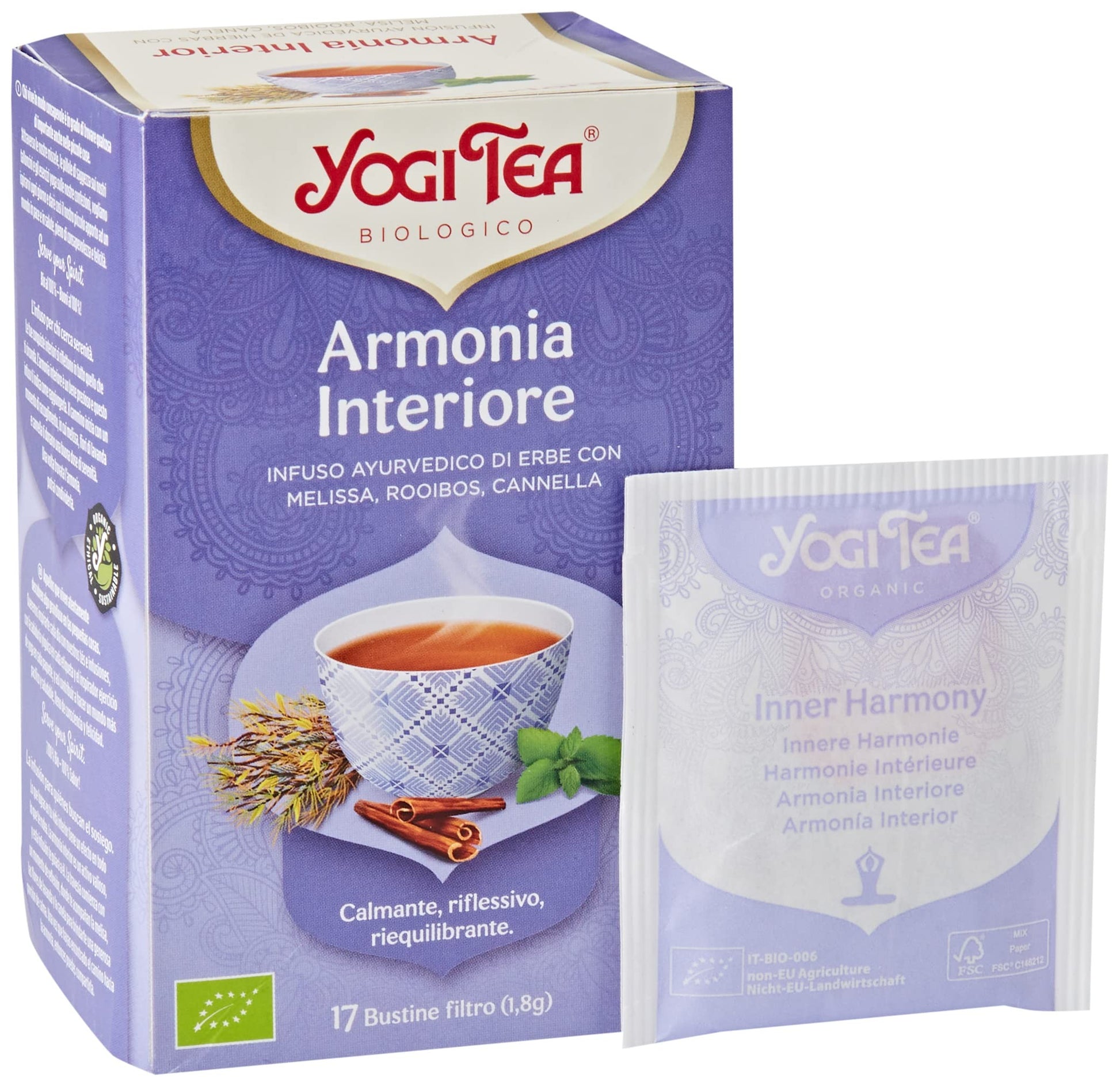 Yogi Tea Armonía Interior 17 Filtros-1
