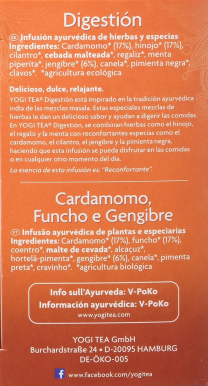 Yogi Tea Digestión 17 Bolsitas-4