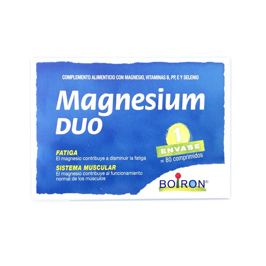 MAGNESIUM DUO 80 Comprimidos Boiron-1