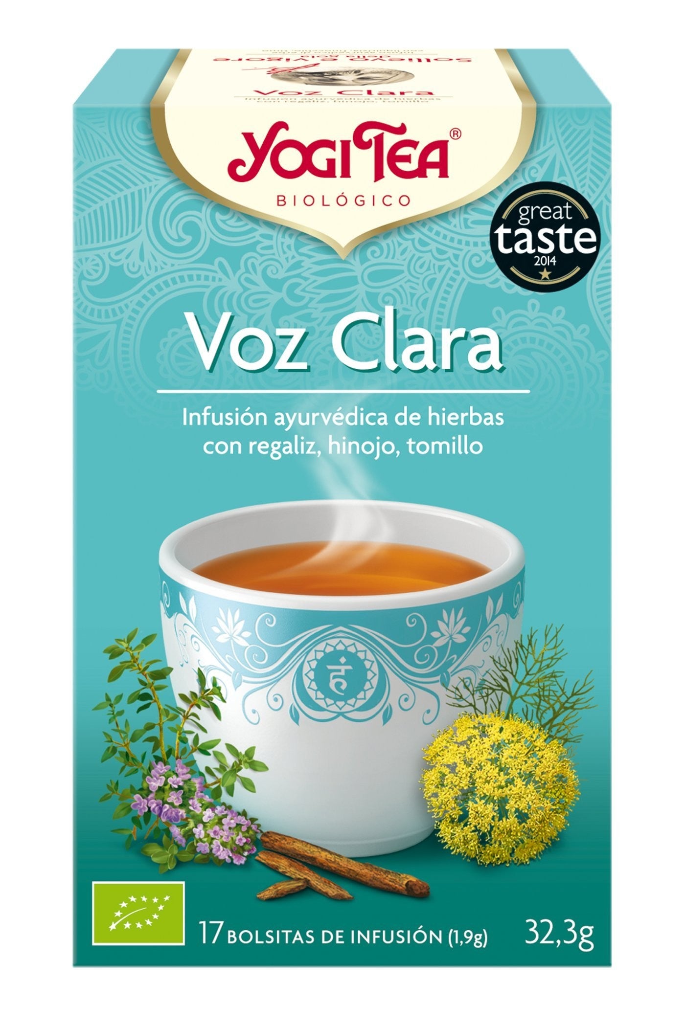 Yogi Tea Voz Clara 17 Bolsitas-1