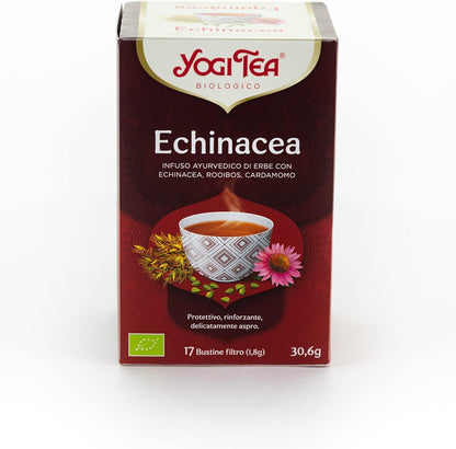 Yogi Tea Protección con Equinácea 17 Bolsitas-2