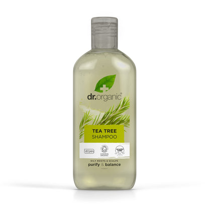 Dr Organic Champú de Árbol de Té 265 ml-1