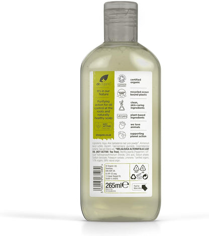 Dr Organic Champú de Árbol de Té 265 ml-2