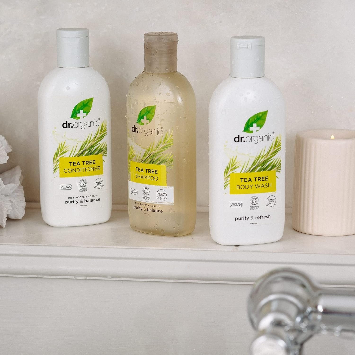 Dr Organic Champú de Árbol de Té 265 ml-9