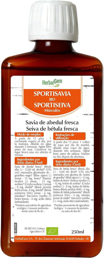 Herbalgem Sportisavia Bio 250 ml-2