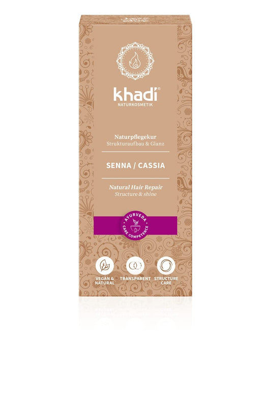 Khadi Henna Cassia-Neutra 100% Pura Khadi 100 g-1