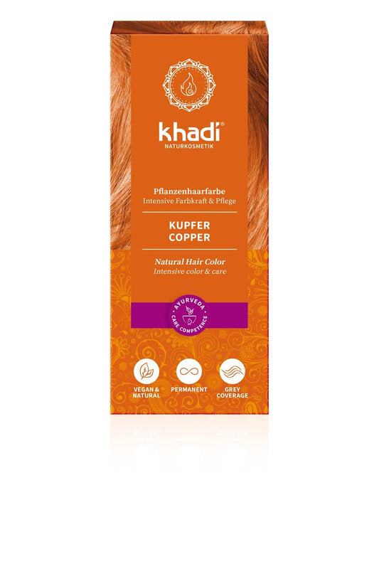 Khadi Herbal Color Cobre Brillante 100 g-1