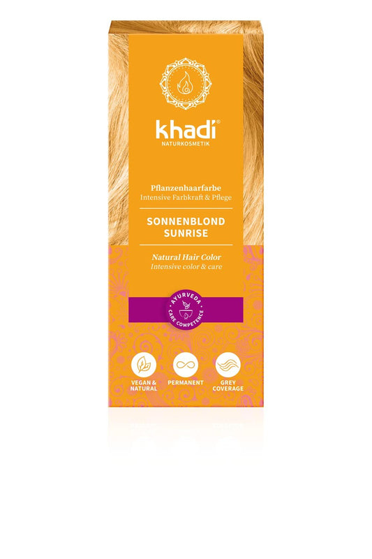Khadi Herbal Color Rubio Amanecer-Miel 100 g-1