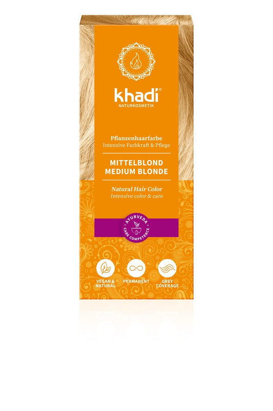 Khadi Herbal Color Rubio Medio 100 g-1