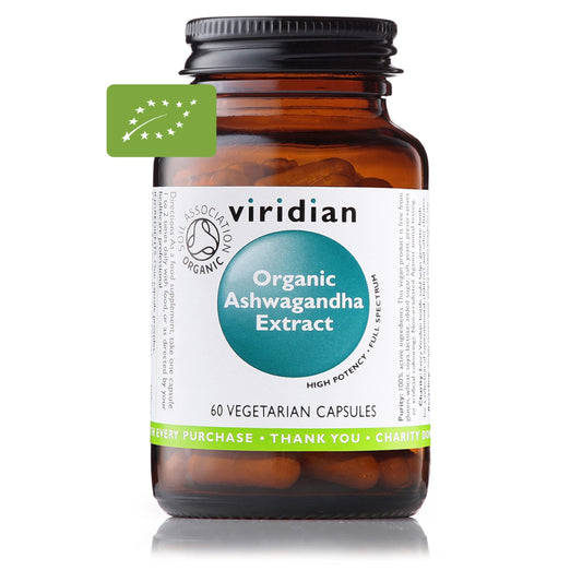 Viridian Ashwagandha Extracto Bio 60 Vcaps-1
