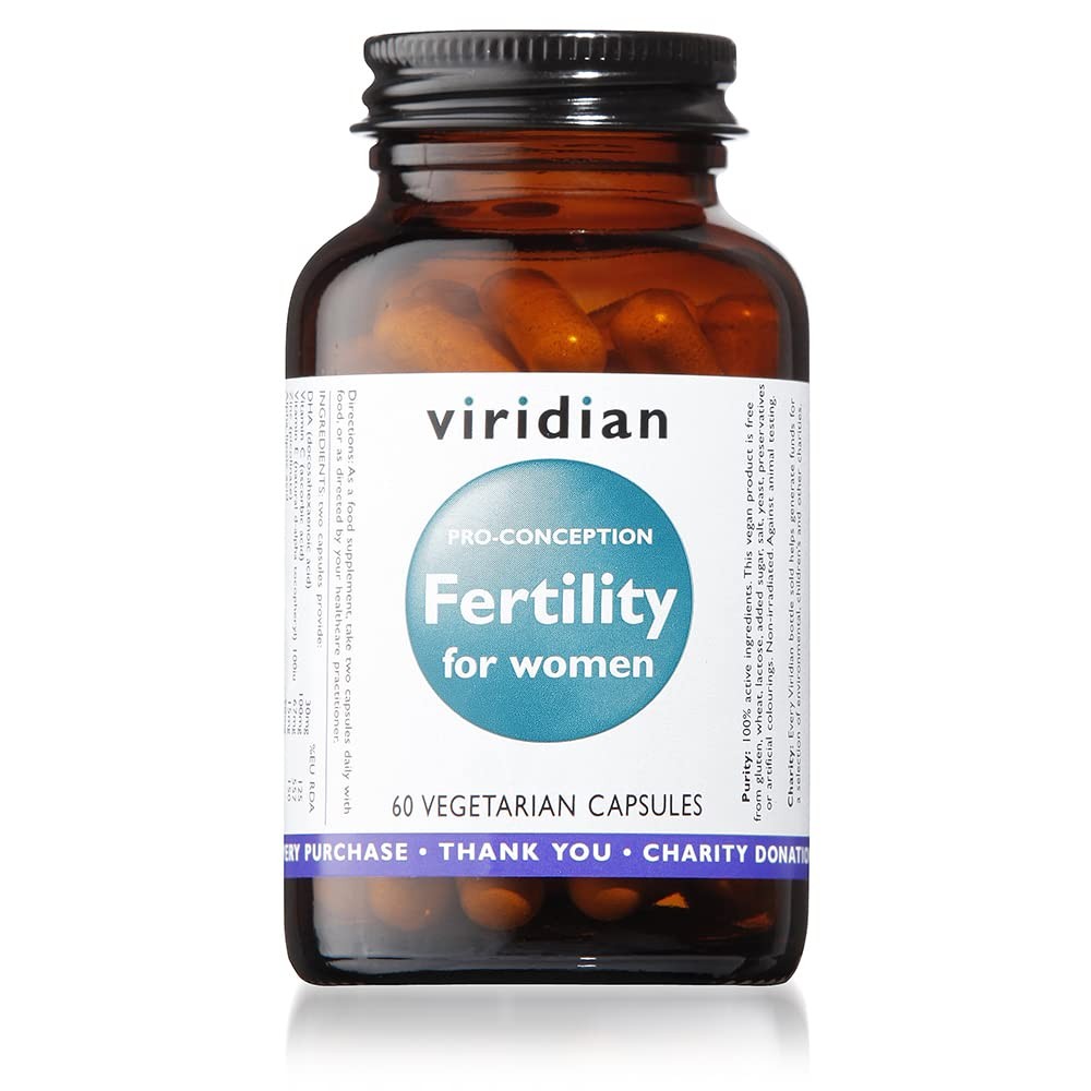 Viridian Fertility Para Mujeres 60 Vcaps-1